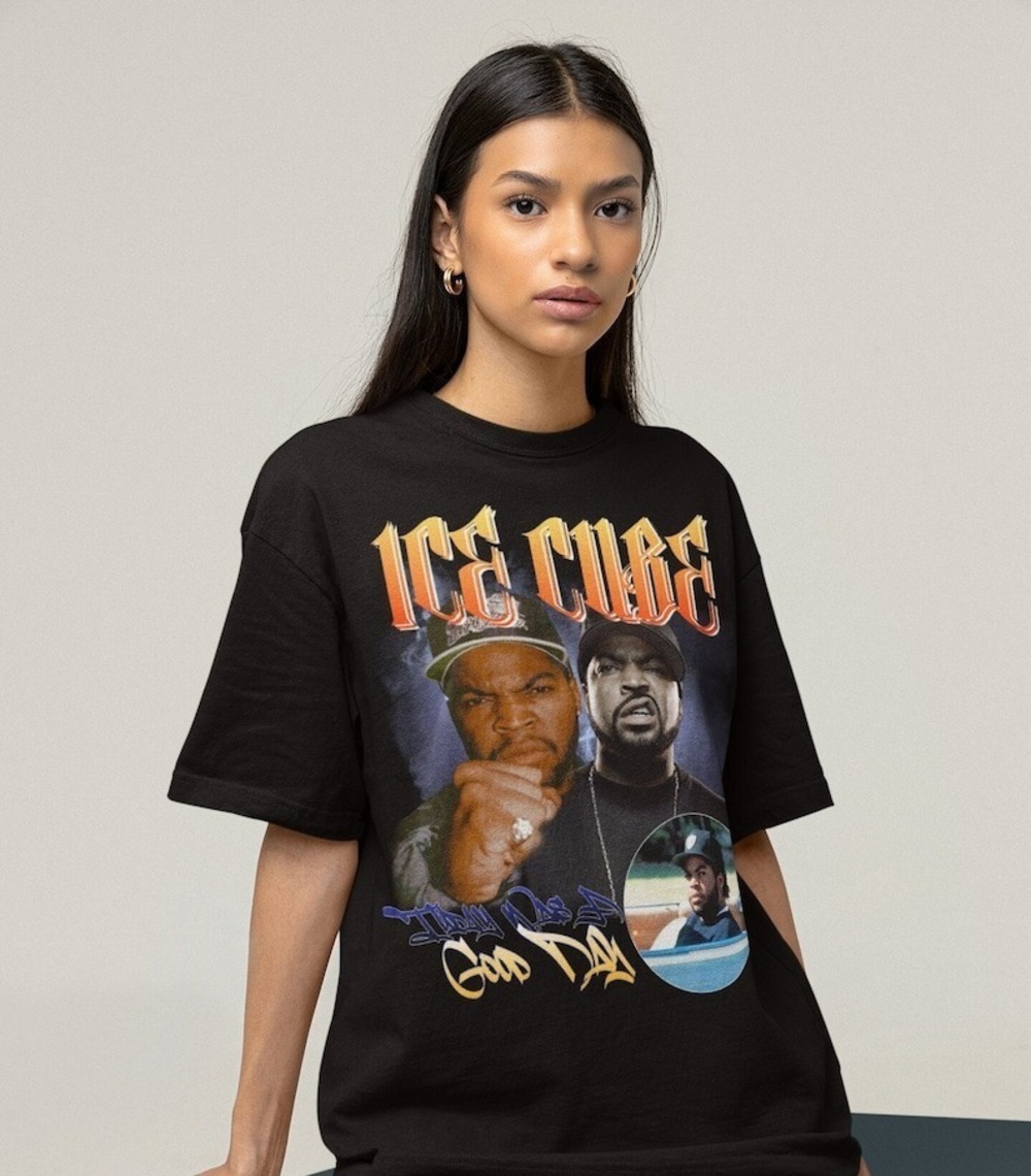 Ice Cube Nwa Tee Bootleg Retro 90s Fans Shirt Hip Hop Gift